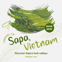Sapa Vietnam Travel Instagram post Image Preview