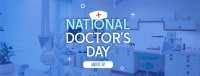 National Doctor's Day Facebook Cover Design