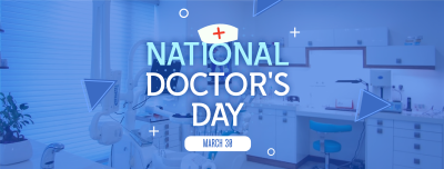 National Doctor's Day Facebook cover Image Preview