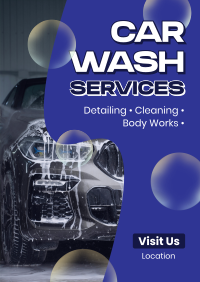 Carwash Auto Detailing Flyer Image Preview