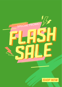 Flash Sale Promo Flyer Design