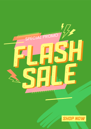 Flash Sale Promo Flyer Image Preview