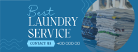 Best Laundry Service Facebook Cover Design