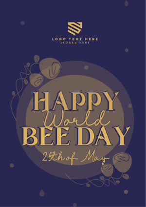 Happy World Bee Flyer Image Preview