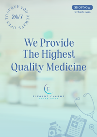 Quality Meds Poster Design