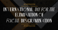 Eliminate Racial Discrimination Facebook ad Image Preview