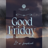 Peaceful Good Friday Linkedin Post Image Preview