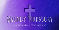 Holy Week Maundy Thursday Facebook ad Image Preview