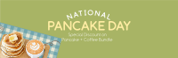Picnic Pancake Twitter Header Design