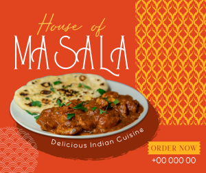 House of Masala Facebook post Image Preview