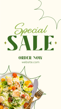 Salad Special Sale Facebook story Image Preview