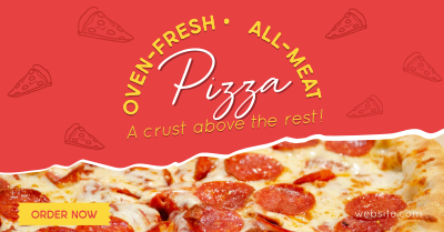 Pizza Food Restaurant Facebook ad Image Preview