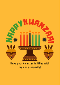 Kwanzaa Badge Flyer Image Preview