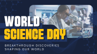 Corporate World Science Day Animation Design