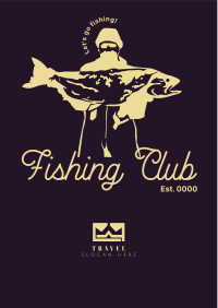 Catch & Release Fishing Club Flyer Design