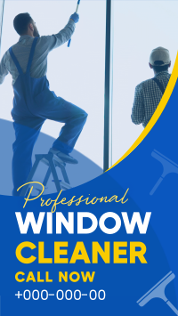 Streak-free Window Cleaning Instagram Reel Design