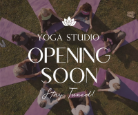 Yoga Studio Opening Facebook post Image Preview