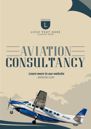 Aviation Pilot Consultancy Poster Image Preview