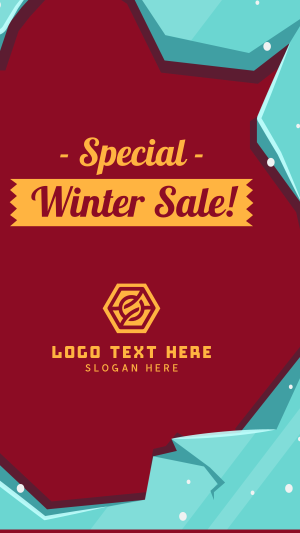 Winter Sale Facebook story Image Preview