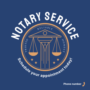 Notary Seal Instagram post Image Preview