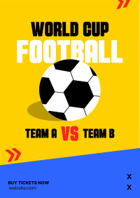 World Cup Next Match Flyer Design