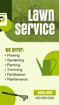 Lawn Care Professional YouTube short Image Preview