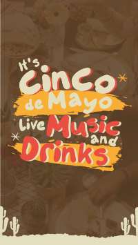 Cinco De Mayo Party Facebook story Image Preview