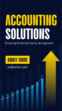 Business Accounting Solutions TikTok Video Design