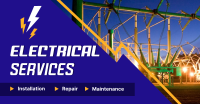 Professional Electrician Facebook ad Image Preview