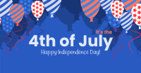 Fourth of July Balloons Facebook ad Image Preview