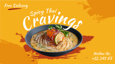 Spicy Thai Cravings Facebook event cover Image Preview