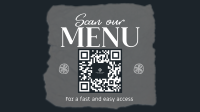 Restaurant Scan Menu Animation Preview