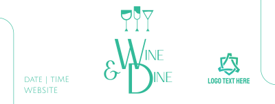 Wine and Dine Night Facebook cover Image Preview