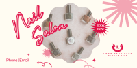 Trendy Nail Salon Twitter post Image Preview