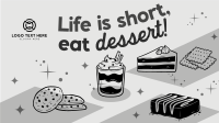 Cute Dessert Greeting Animation Image Preview