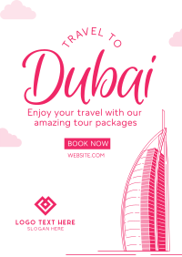 Welcome to Dubai Poster Design