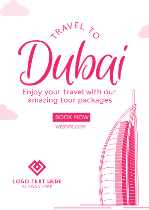 Welcome to Dubai Poster Image Preview