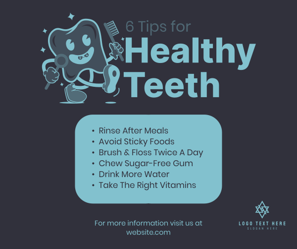 Dental Tips Facebook Post Design Image Preview