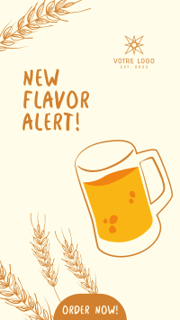 New Craft Beer Facebook Story Design