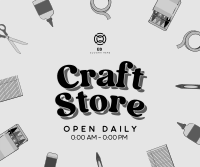 Kawaii Craft Shop Facebook post Image Preview