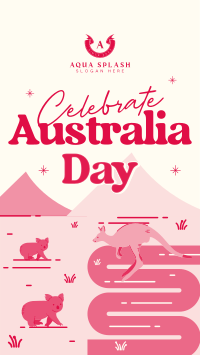 Australia Day Landscape TikTok Video Image Preview