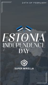 Majestic Estonia Independence Day Facebook Story Image Preview
