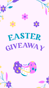Eggs-tatic Easter Giveaway Facebook Story Design