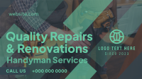 Quality Repairs Animation Image Preview