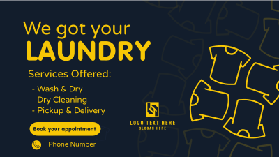 We Got Your Laundry Facebook event cover Image Preview