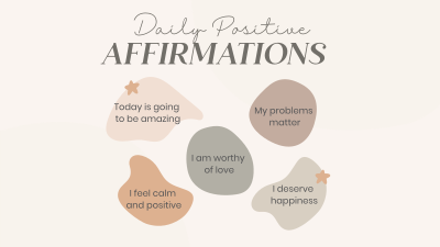 Affirmations To Yourself Facebook event cover Image Preview