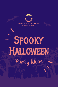 Spooky Halloween Pinterest Pin Design