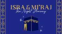 Isra and Mi'raj Facebook event cover Image Preview