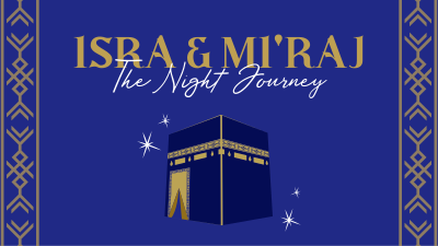 Isra and Mi'raj Facebook event cover Image Preview