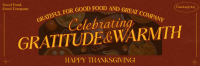 Modern Nostalgia Thanksgiving Twitter Header Design